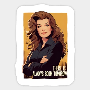 There Is Always Boom Tomorrow - Commander - Sci-Fi Sticker